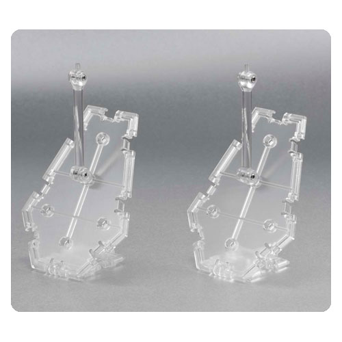 Tamashii Stage Act Combination Clear Action Figure Display Stand 2-Pack